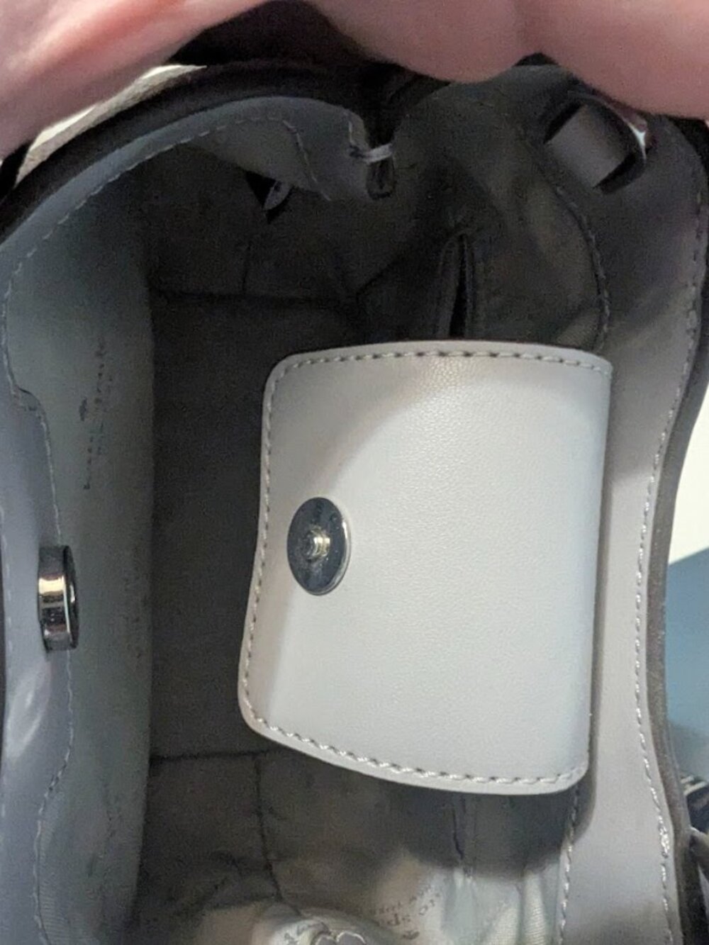NWOT Kate Spade Light Gray Mini Bag - Picture 13 of 16